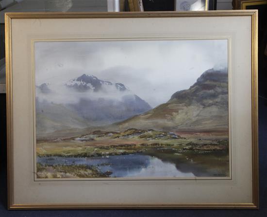 Frank Egginton (1908-1990) The Royal Forest from Glen Coe 53 x 75cm
